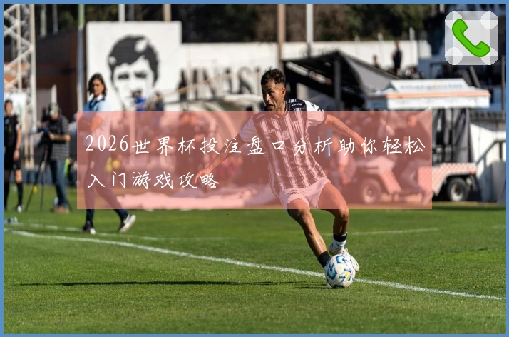 2026世界杯投注盘口分析助你轻松入门游戏攻略